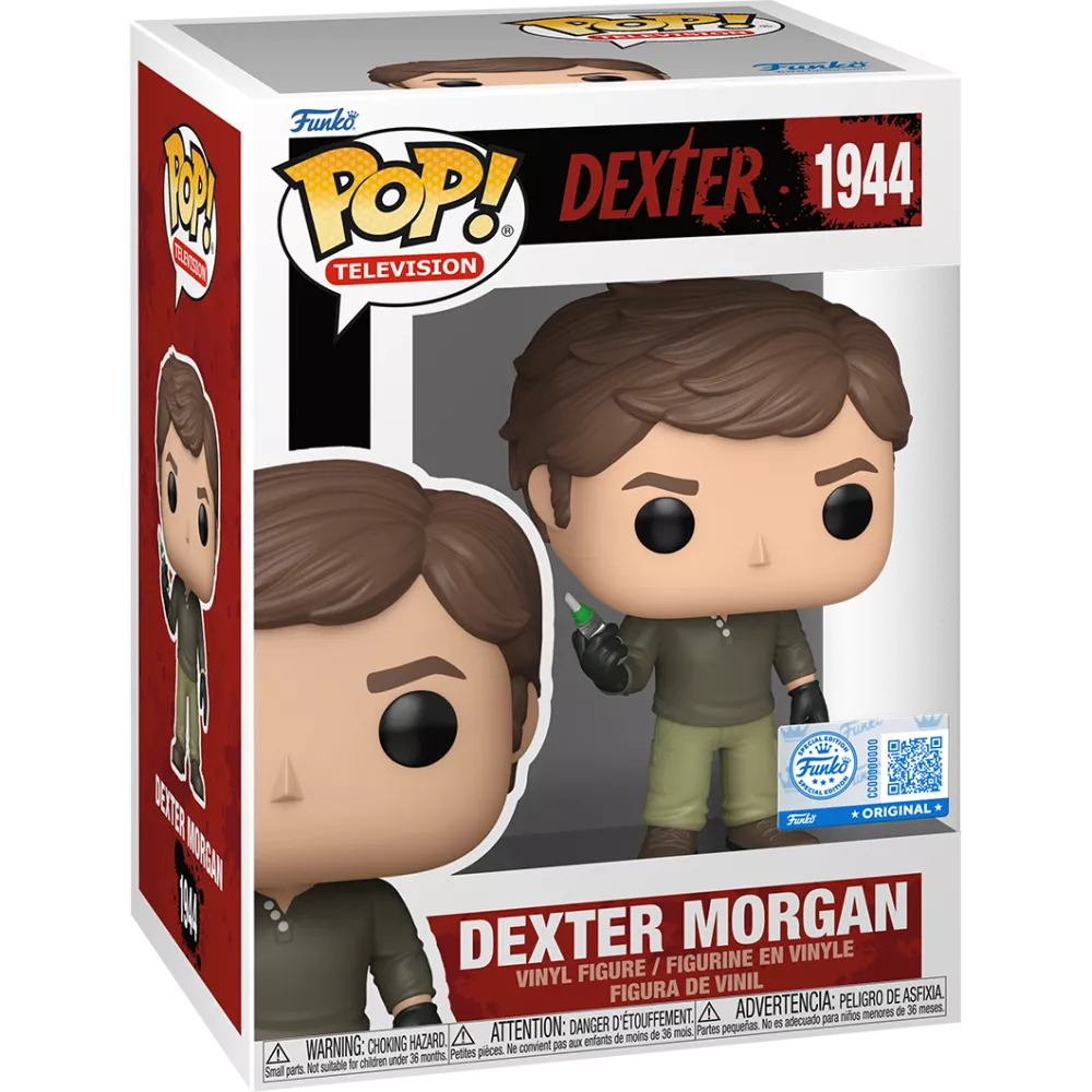 Funko Pop! Dexter Morgan #1944 with Syringe Television